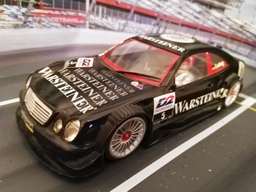 Slotcar mercedes clk - mercedes, gtr