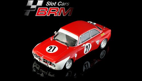 Brm184 slotcar brm alfa - 1/24,